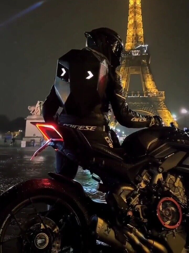 @DCI Radiant Explorer LED Reincarnation Eye Naruto-Motorcycle Travel Backpack