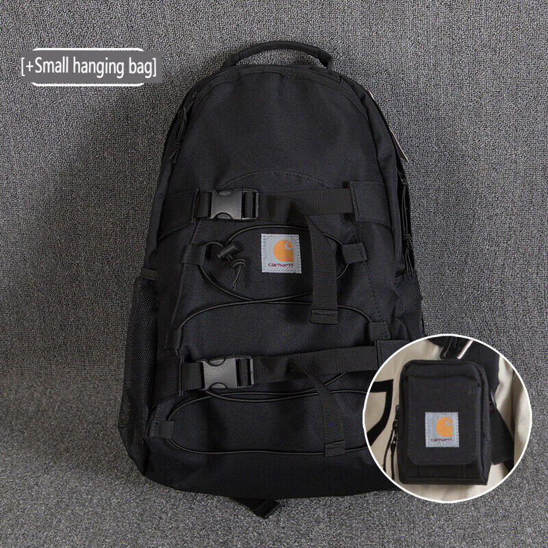 Carhartt Streetwear Backpack Canvas Casual Student School Travel Laptop Gym Bag