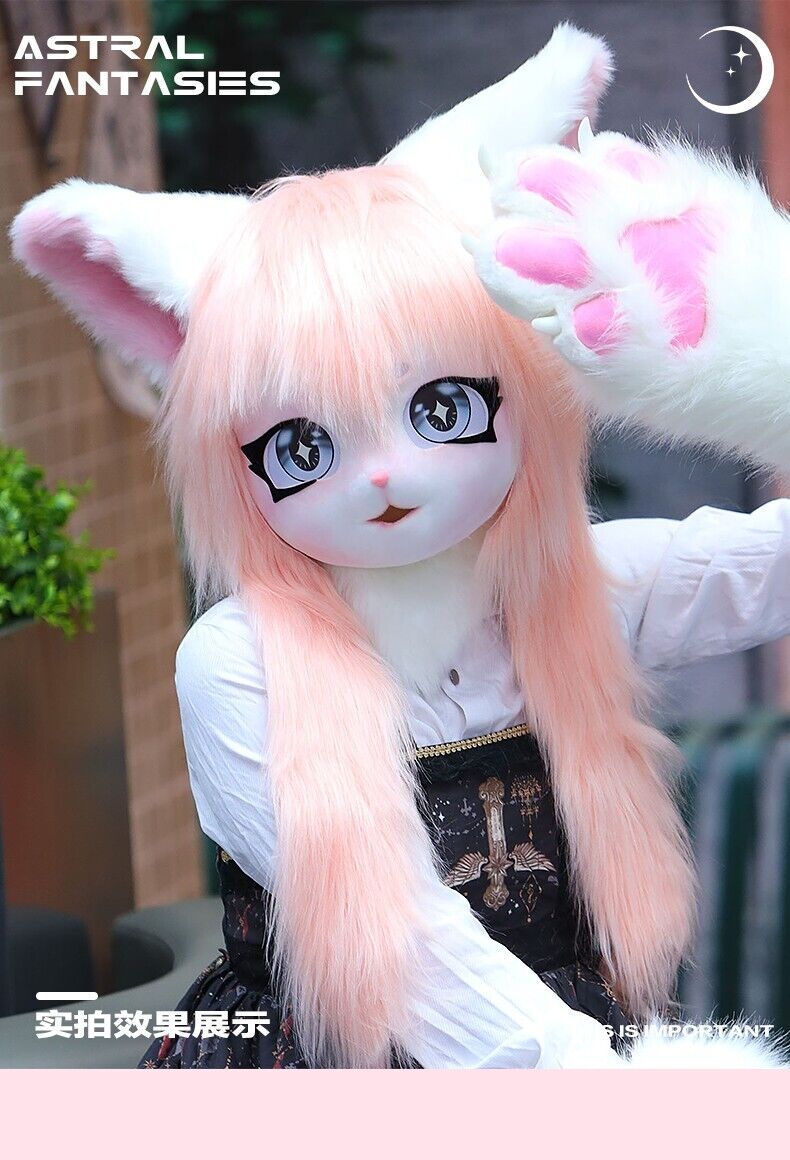 Furry Kigurumi Anime Cosplay Pre-Design Kigurumi Animal Headpiece Lolita Costume