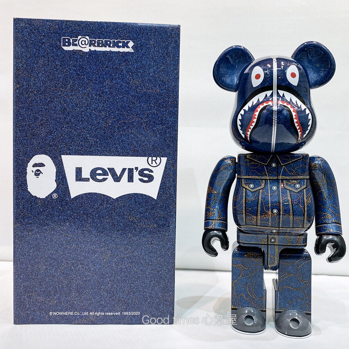 BE@RBRICK 400% Plated Building Block Violent Bear Venom Collectible Figure Gift