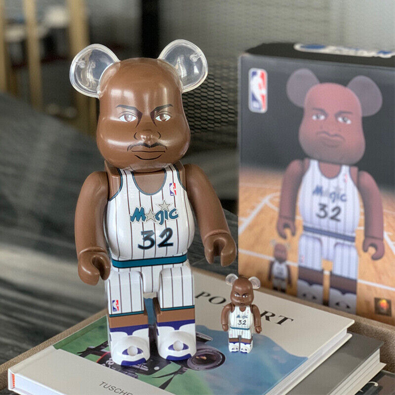 BE@RBRICK 400% Iverson Jordon James Kobe NBA Building Block Violent Bear Figures