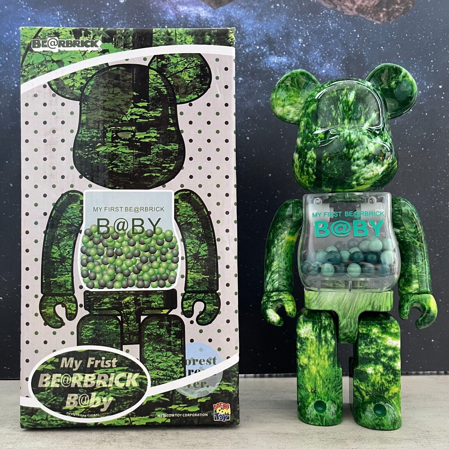 BE@RBRICK 400% Wolf X Goat Building Block Violent Bear Collectible Figure Gift