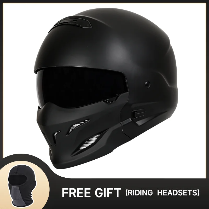 Battle Scorpion Motorcycle Full Face Helmet Harley Cruiser Bike Class A 3C DOT