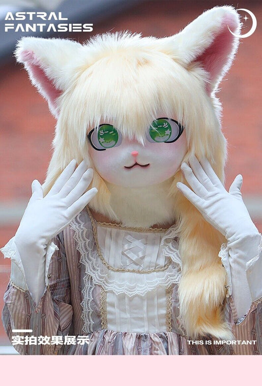 Furry Kigurumi Anime Cosplay Pre-Design Kigurumi Animal Headpiece Lolita Costume