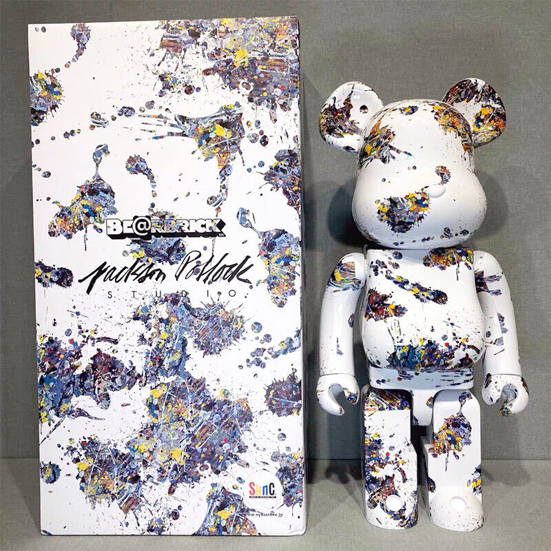 New Year Wealth Deity /BE@RBRICK 400% Violent Bear : Building Block Bear/ Figure