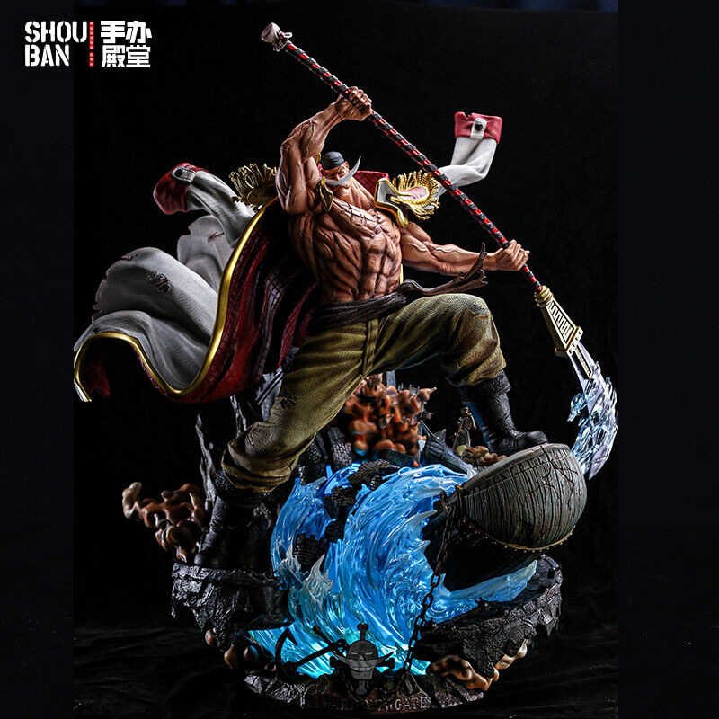 One Piece Collectible: Admiral Whitebeard Edward GK Statue - Summit War Edition