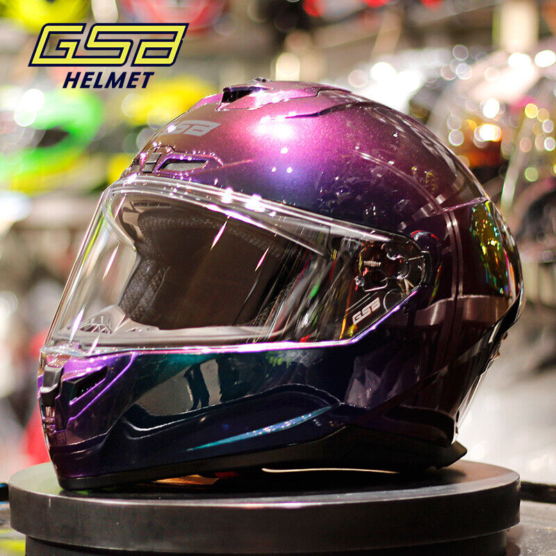 GSB Motorcycle Helmet: Full-Face Fully Covered Sun Protection Clearance Sale.