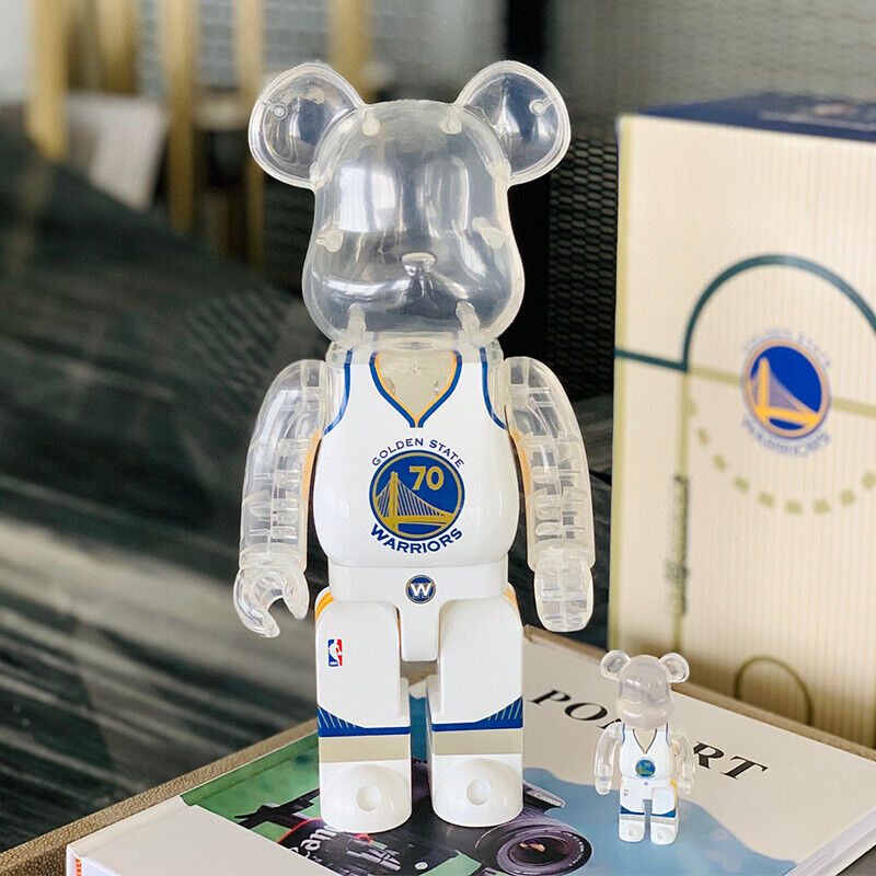 BE@RBRICK 400% Iverson Jordon James Kobe NBA Building Block Violent Bear Figures