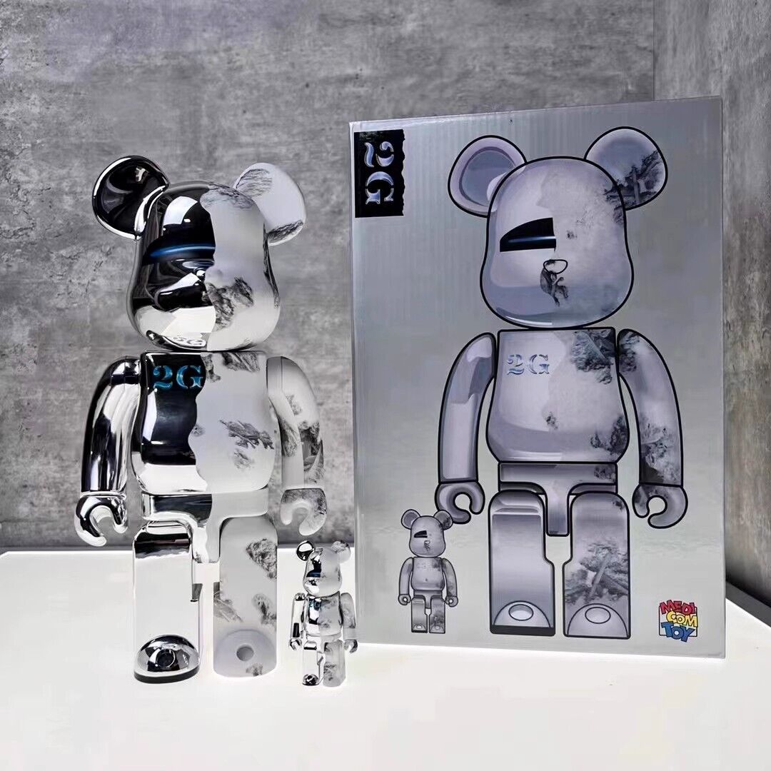 Bearbrick Violent Bear Plated Building Block Bear Figurine/LivingRoom Decor Gift