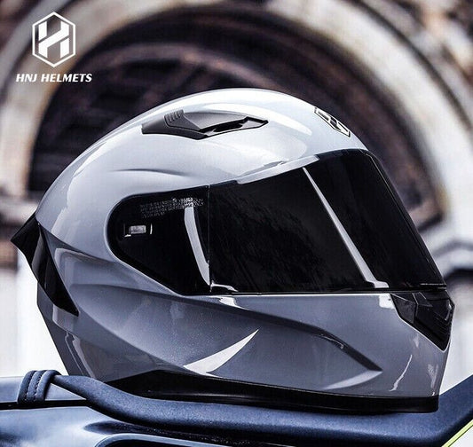 HNJ Motorcycle Helmet, Unisex/ All-Season Riding/ Bluetooth-Avaliable/3C DOT ECE