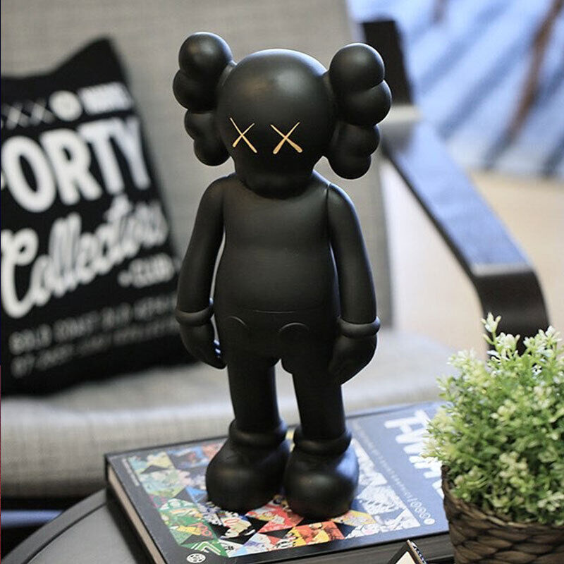 KAWS Figurine Collectible: Toy Handheld Ornament KAWS Covered Face Sesame Street