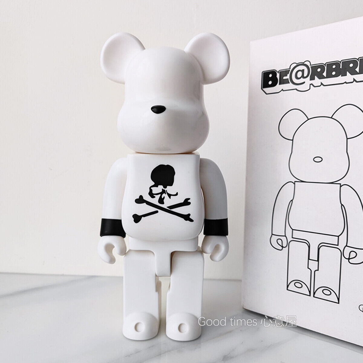 BE@RBRICK 400% Ted Plated Building Block Violent Bear Collectible Figure Gift