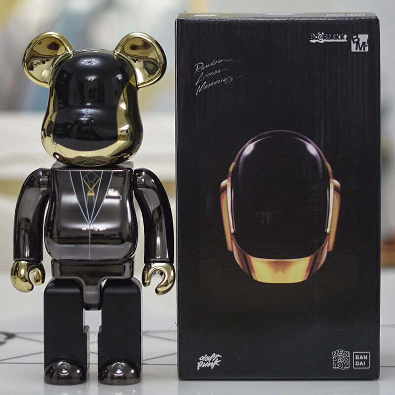 BE@RBRICK 400% Plated Building Block Violent Bear Venom Collectible Figure Gift