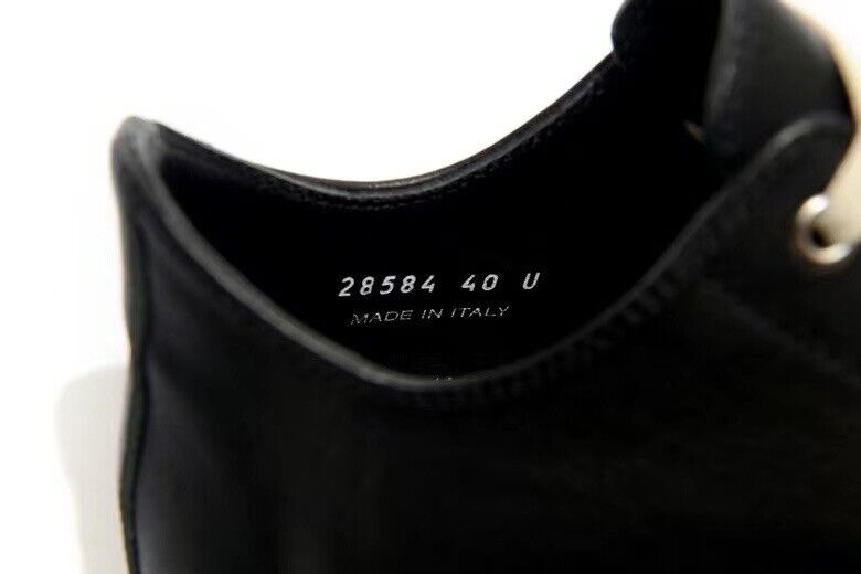 RO 23SS Leather Milk Fragrance Sole Dark High Street Low-Top Shoes RICK OWENS