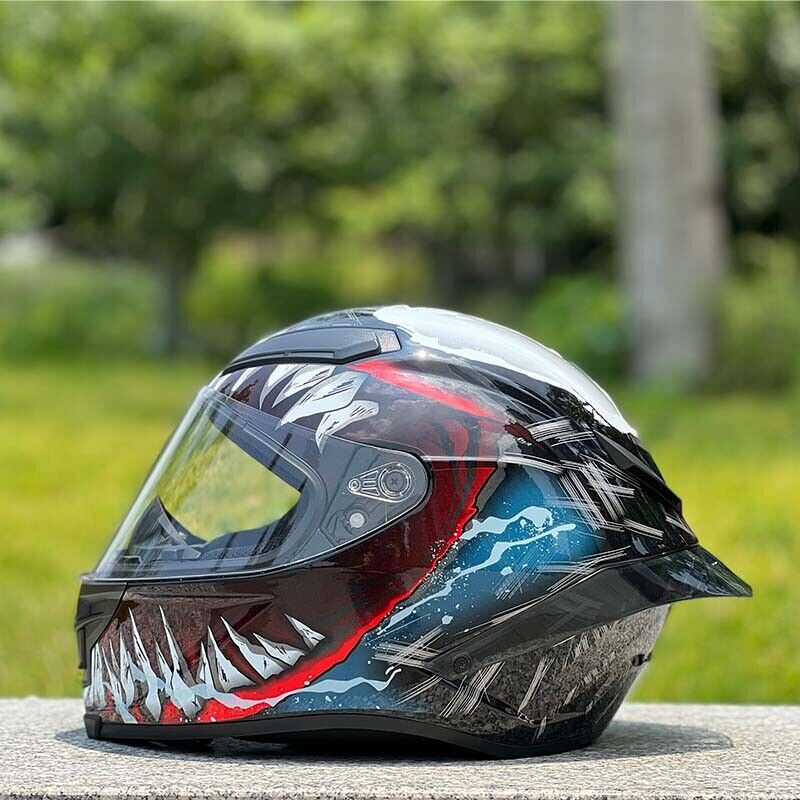 Devor / 3C DOT Full Face Color Dual Visors Harley Bluetooth Motorcycle Helmet