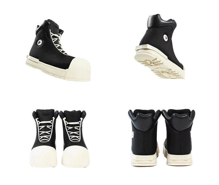 FVVO&ROCKSTA Limited Edition High-Top Thick Sole Boots: Elevated Soles Footwear