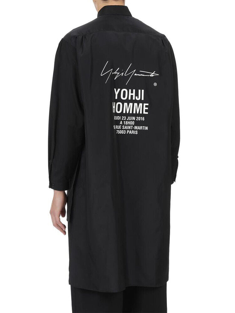 Self-Made Yohji Yamamoto Coat Trench Coat Shirt Paris Runway Limited Edition