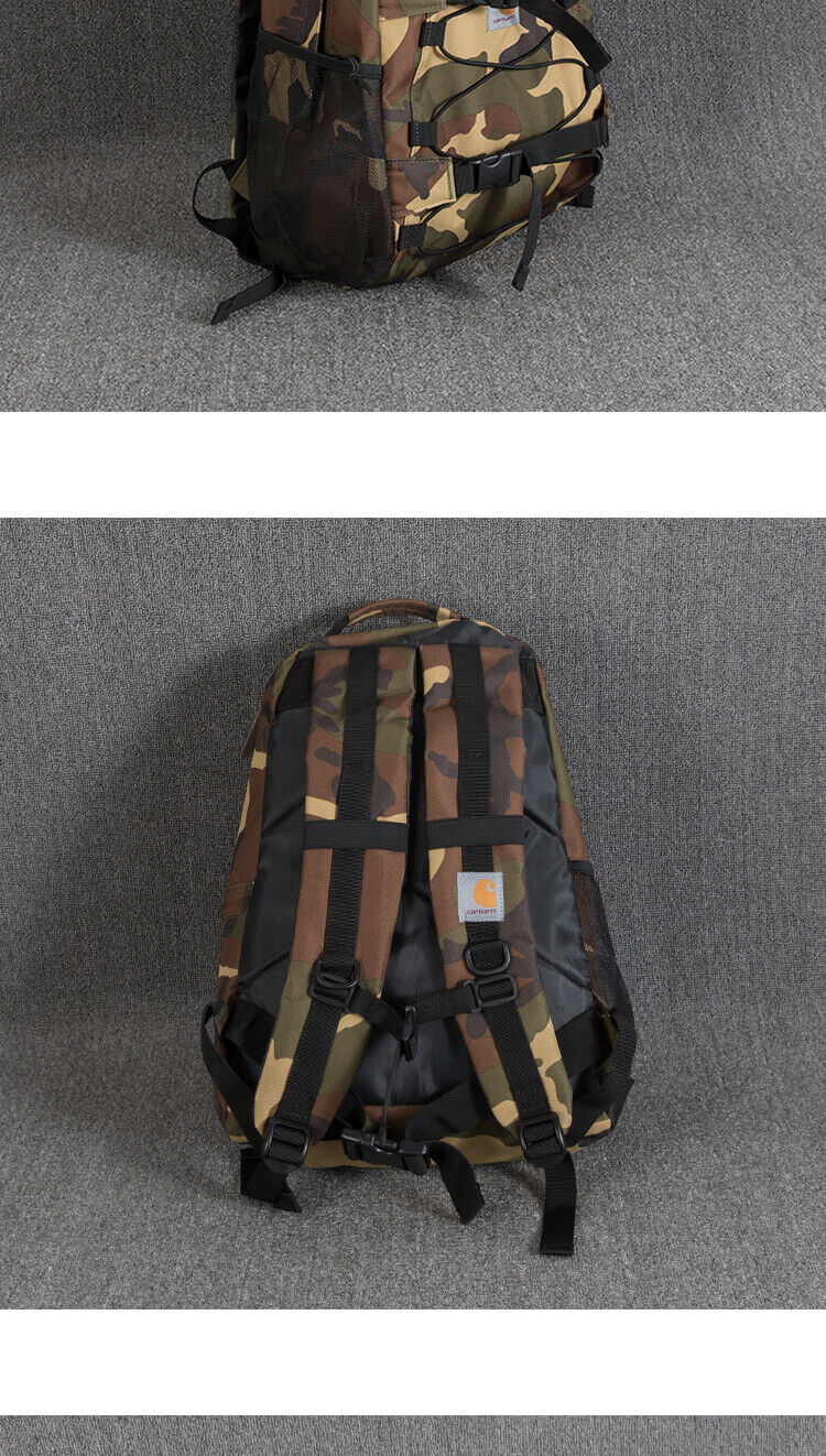 Carhartt Streetwear Backpack Canvas Casual Student School Travel Laptop Gym Bag