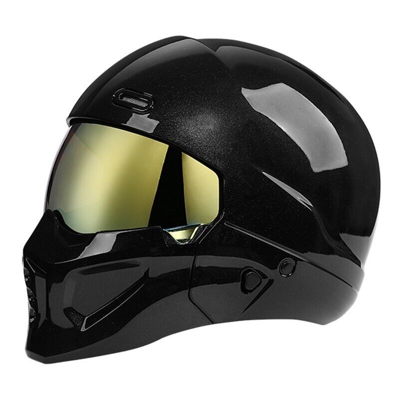 Battle Scorpion Motorcycle Full Face Helmet Harley Cruiser Bike Class A 3C DOT