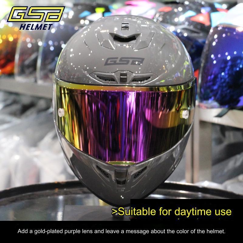 GSB Motorcycle Helmet: Full-Face Fully Covered Sun Protection Clearance Sale.