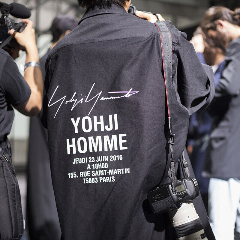 Self-Made Yohji Yamamoto Coat Trench Coat Shirt Paris Runway Limited Edition