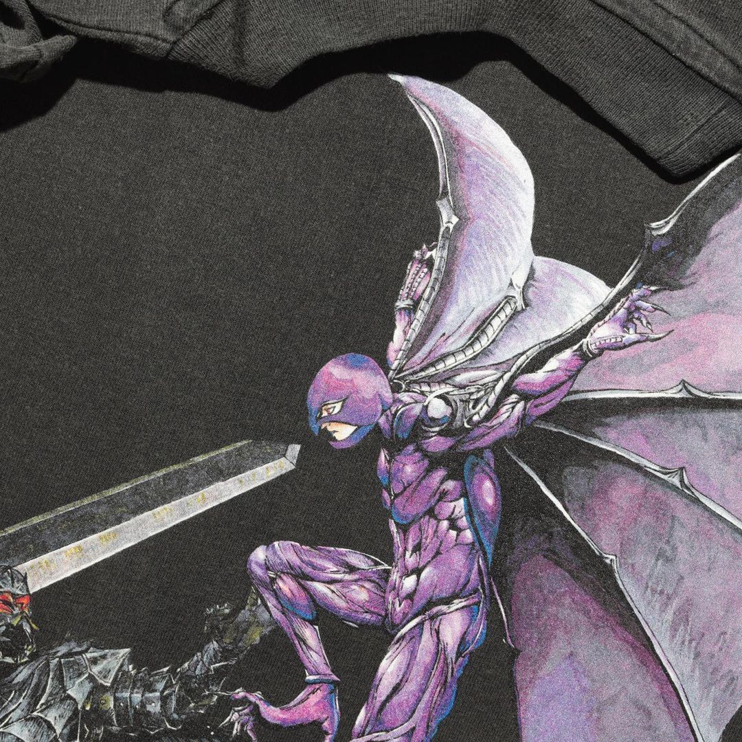 Berserk Legendary Manga: Fremont 90s Anime-inspired Vintage Washed Short Sleeve