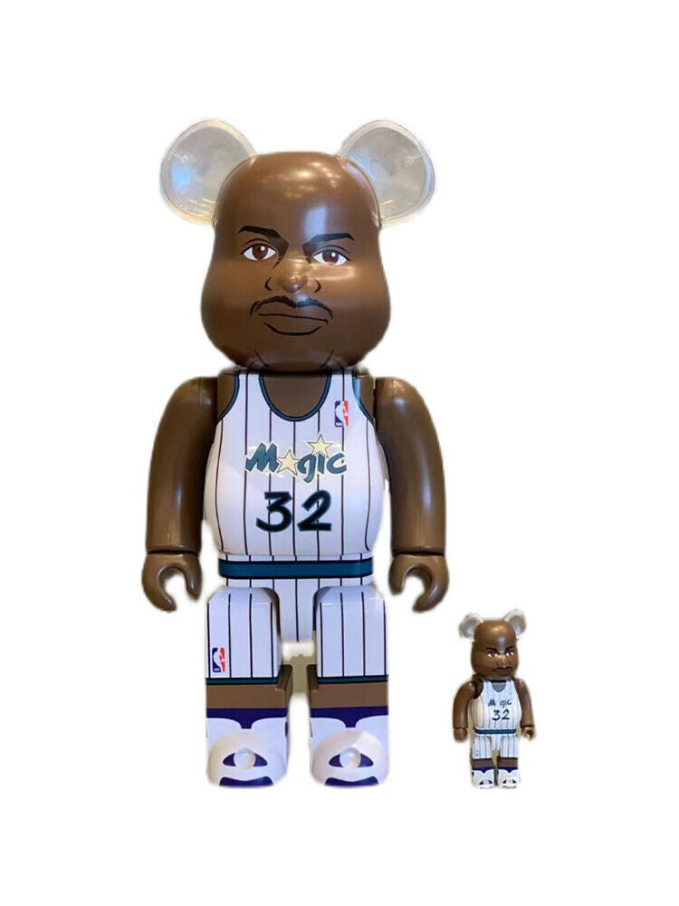 BE@RBRICK 400% Iverson Jordon James Kobe NBA Building Block Violent Bear Figures