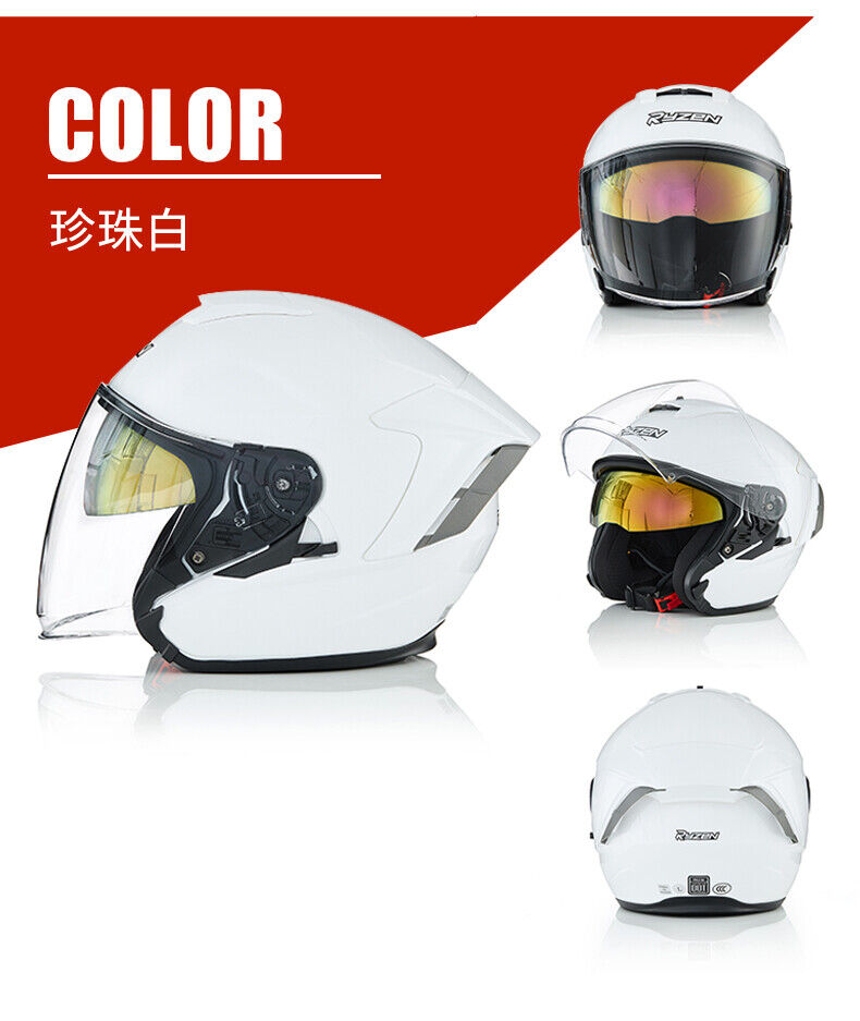 EVA EVANGELION-01 / Ryzen 3C DOT 3/4 Bluetooth / Motorcycle Helmet Dual Visors