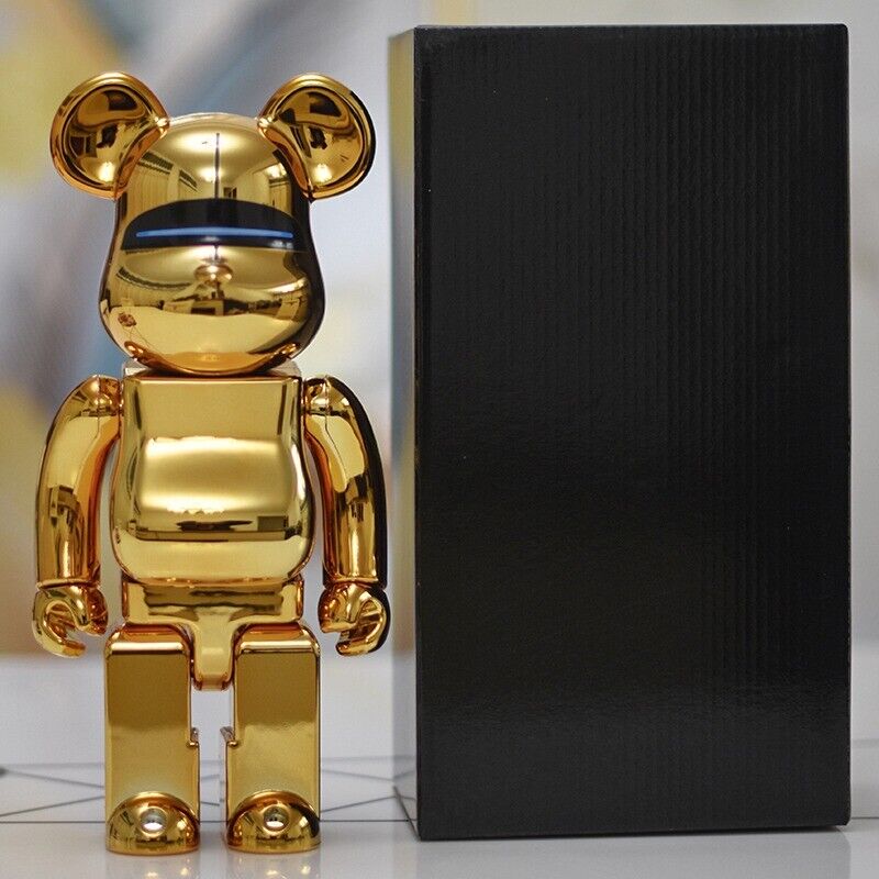 BE@RBRICK 400% Plated Building Block Violent Bear Astro Boy Fortune God Figure