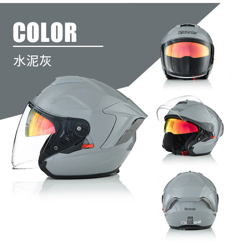 EVA EVANGELION-01 / Ryzen 3C DOT 3/4 Bluetooth / Motorcycle Helmet Dual Visors