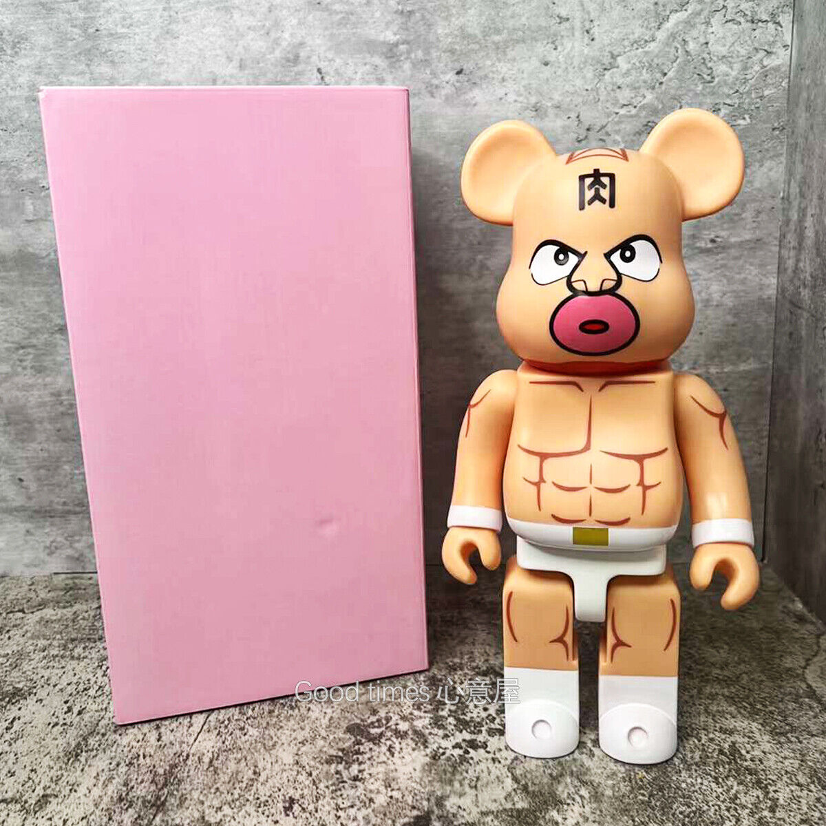 BE@RBRICK 400% Dragon Ball Plated Building Block Violent Bear Collectible Figure