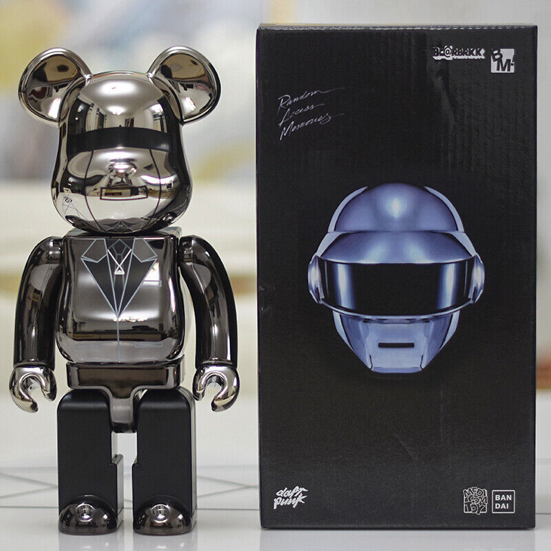 BE@RBRICK 400% Plated Building Block Violent Bear Venom Collectible Figure Gift