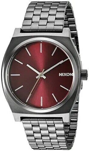 NIXON A045-511 Unisex Vintage Street Gold Watch 37mm Diameter 100m WaterProof