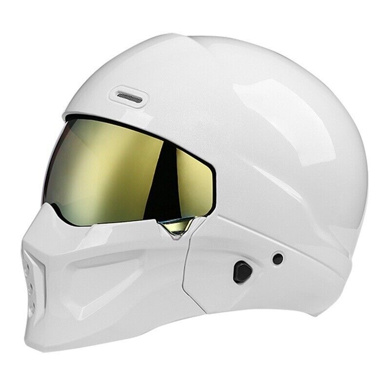 Battle Scorpion Motorcycle Full Face Helmet Harley Cruiser Bike Class A 3C DOT