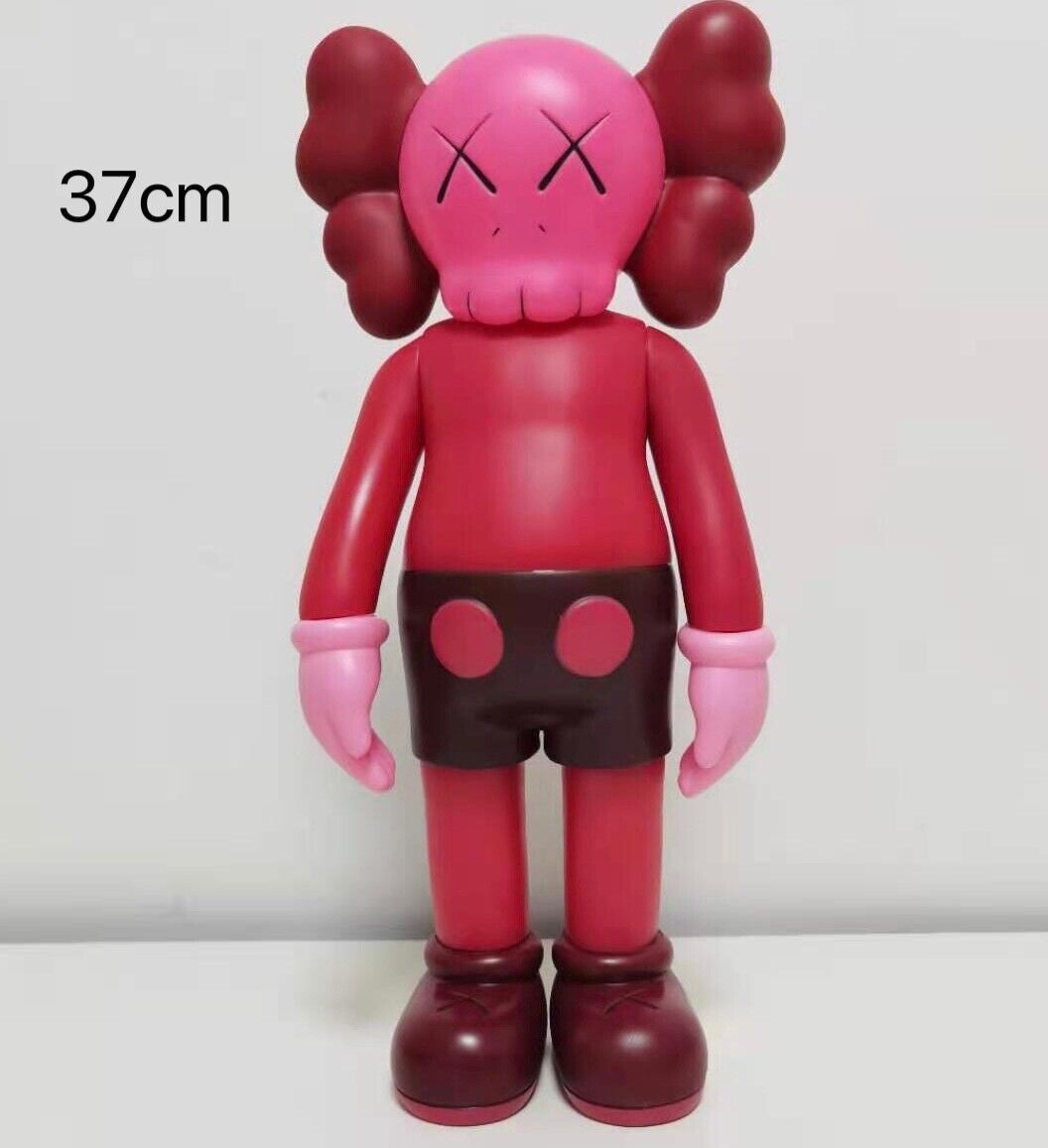 KAWS Figurine Collectible: Toy Handheld Ornament KAWS Covered Face Sesame Street