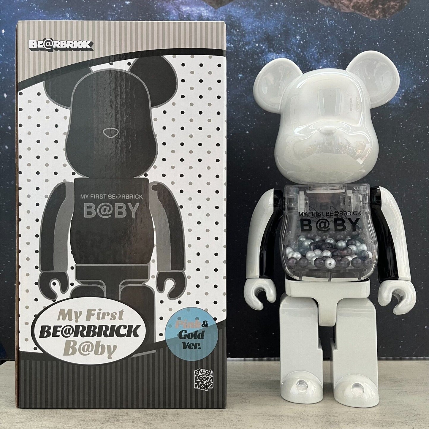 BE@RBRICK 400% Wolf X Goat Building Block Violent Bear Collectible Figure Gift