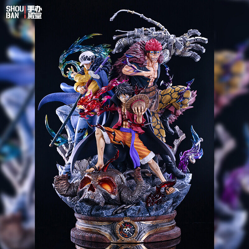 One Piece Collectible: Admiral Whitebeard Edward GK Statue - Summit War Edition