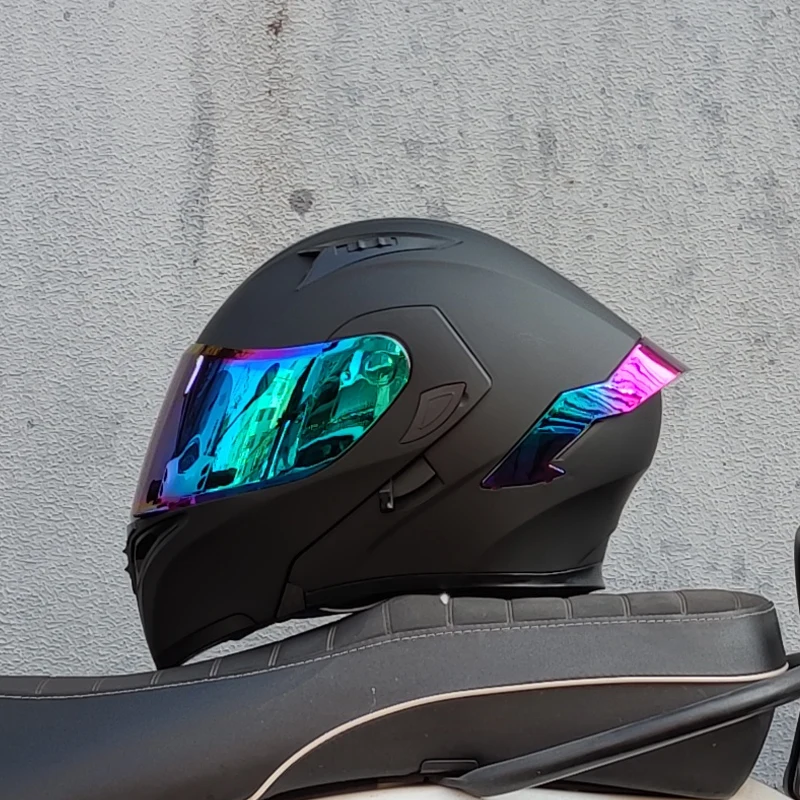 Soul-Eater/3C DOT Dual Visors Winter Bluetooth Motorcycle Full-cover Helmet