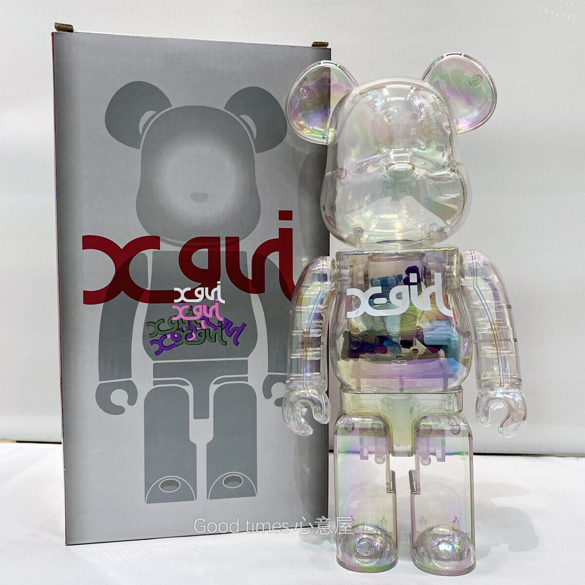 BE@RBRICK 400% Plated Building Block Violent Bear Astro Boy Fortune God Figure