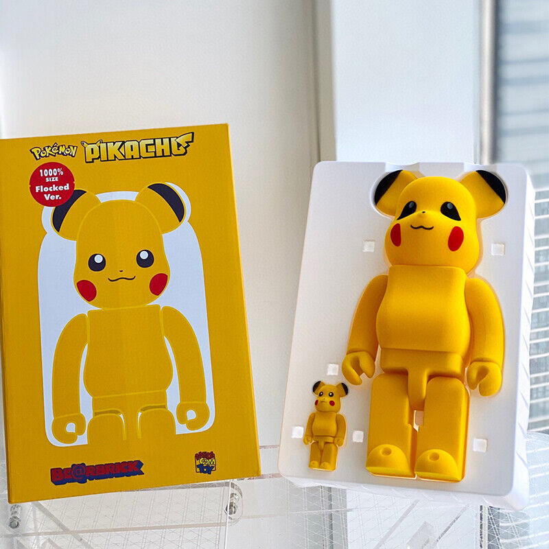 BE@RBRICK 400% Violent Bear X Mickey FRAGMENT  : Plated Building Block/Figure