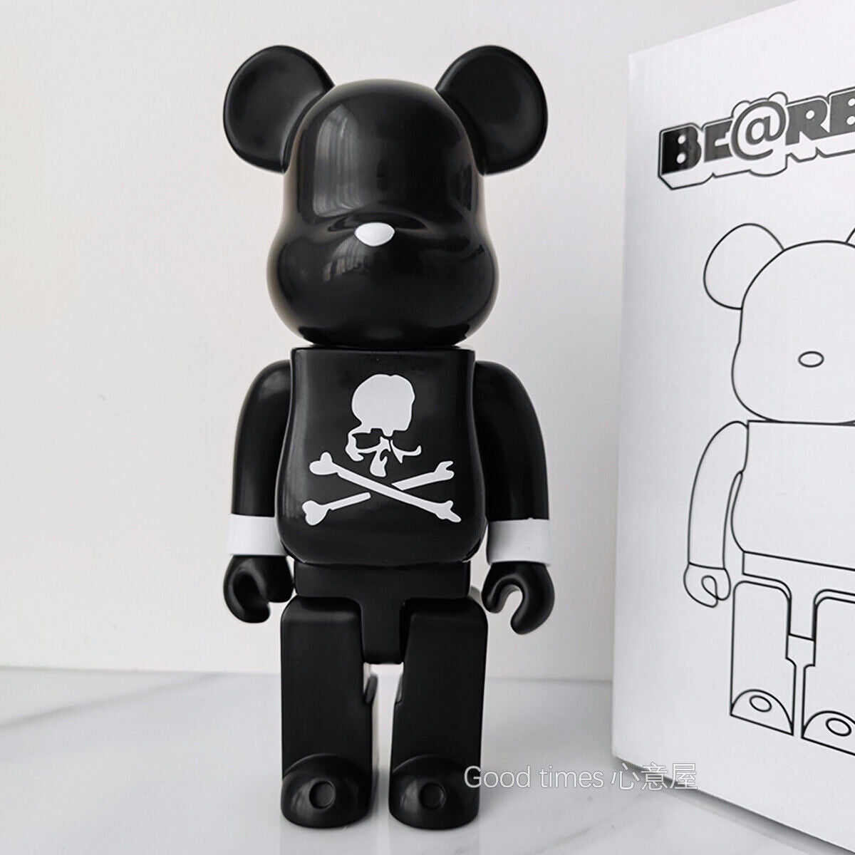 BE@RBRICK 400% Ted Plated Building Block Violent Bear Collectible Figure Gift