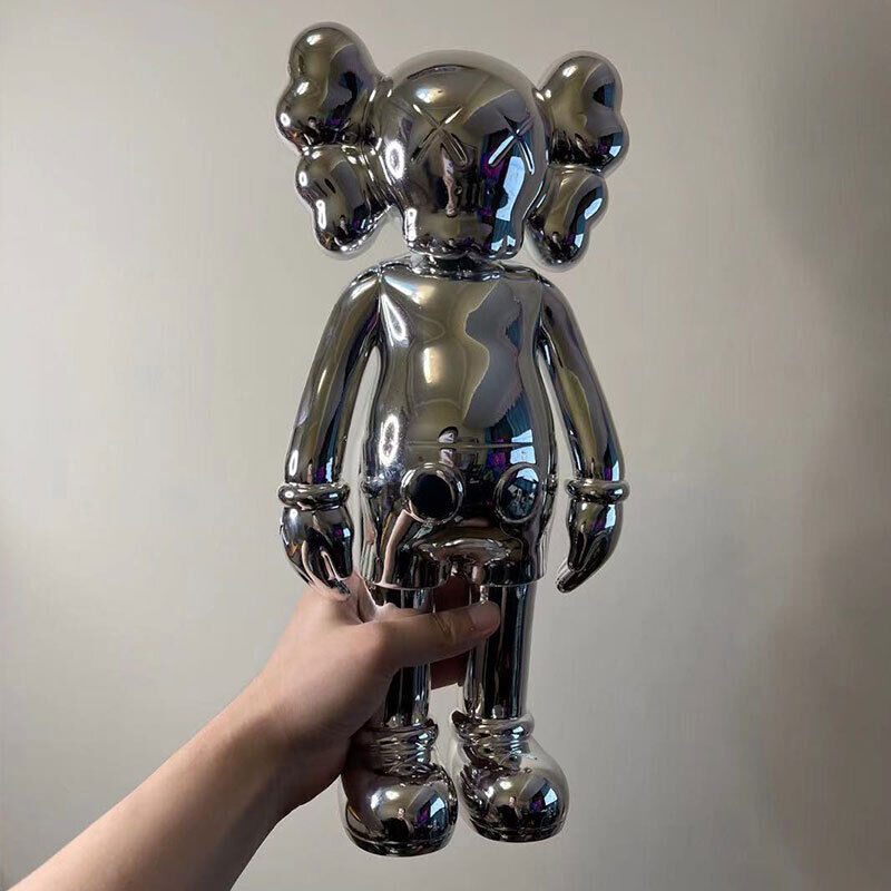 KAWS Figurine Collectible: Toy Handheld Ornament KAWS Covered Face Sesame Street