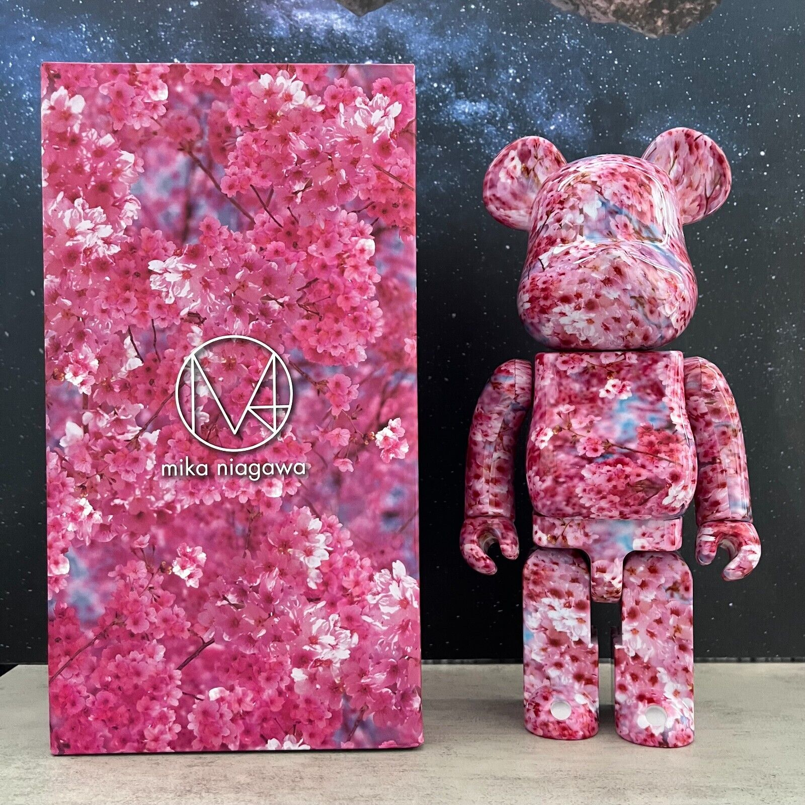 BE@RBRICK 400% Levis X Bape Building Block Violence Bear Collectible Toy Figure