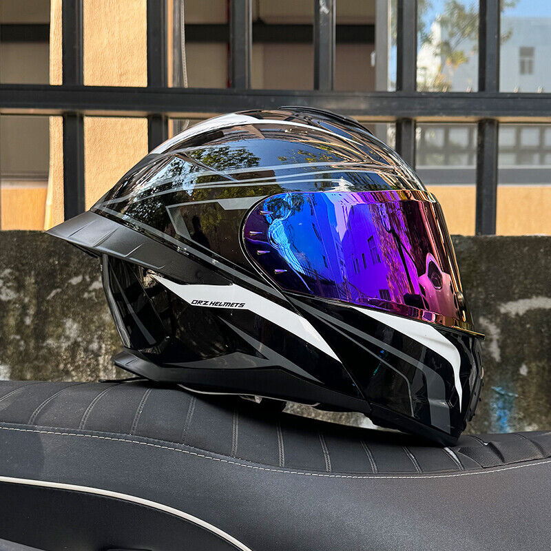 Ice Age  3C DOT Approve Full Face Dual Visors Unisex Bluetooth Motorcycle Helmet