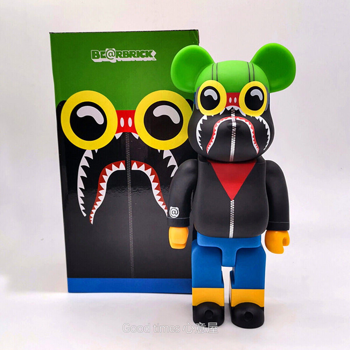 BE@RBRICK 400% Naruto Plated Building Block Violent Bear Collectible Figure Gift