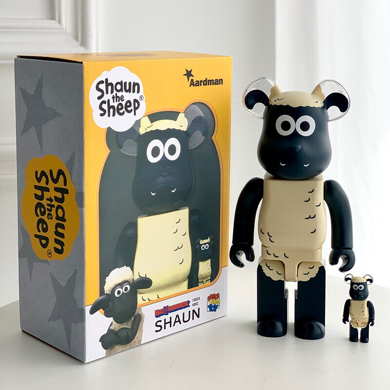 BE@RBRICK 400% Violent Bear X Mickey FRAGMENT  : Plated Building Block/Figure