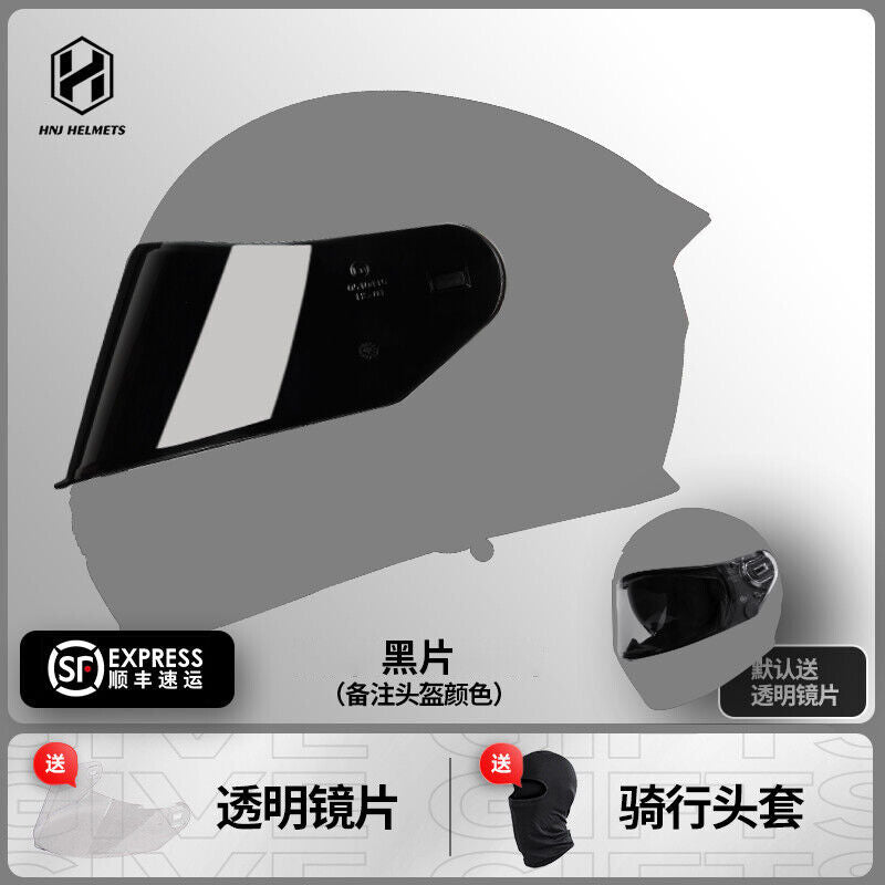 HNJ Motorcycle Helmet, Unisex/ All-Season Riding/ Bluetooth-Avaliable/3C DOT ECE