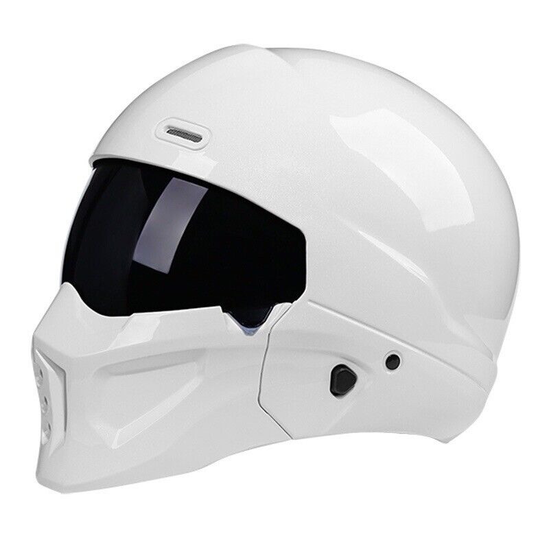 Battle Scorpion Motorcycle Full Face Helmet Harley Cruiser Bike Class A 3C DOT