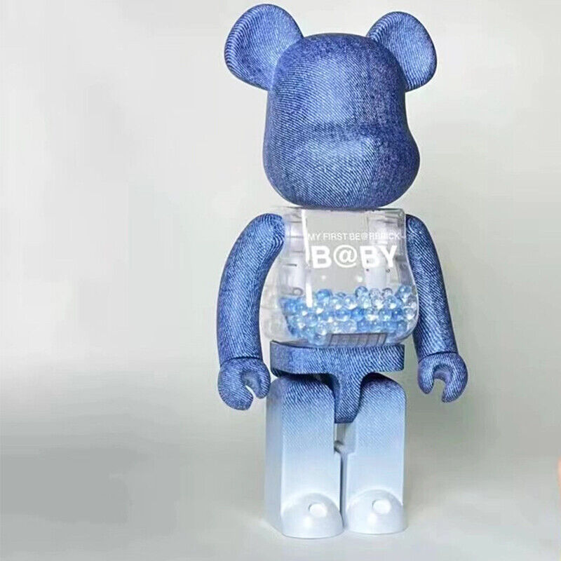 BE@RBRICK 400% Plated Building Block Violent Bear X KAWS/Collectible Figure Gift