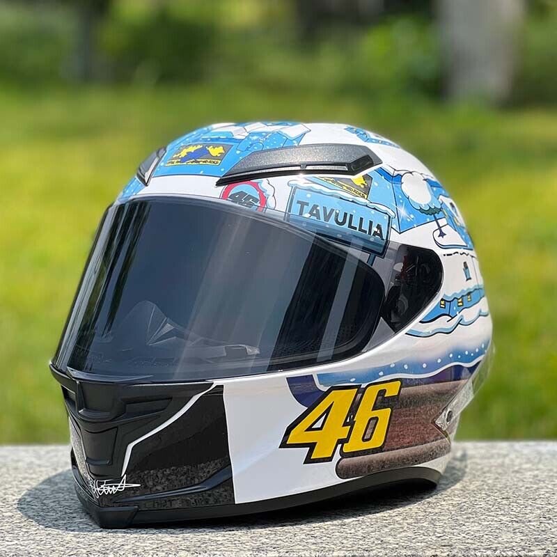 Future Serie/Carbon Fiber Pattern Plated Full Face Helmet Motorcycle All-Season